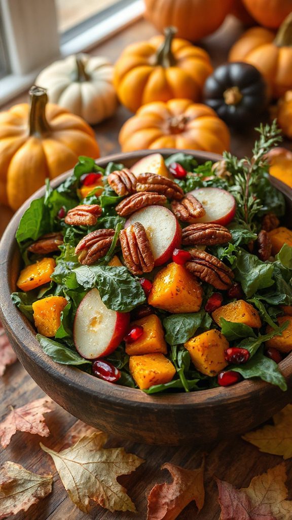 autumn harvest salad delight