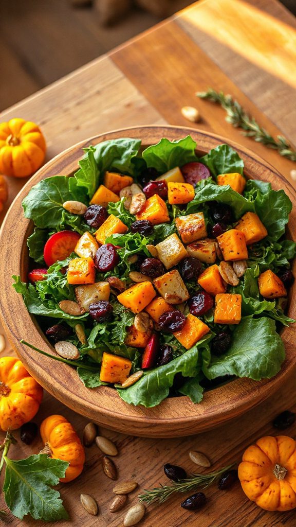 autumn harvest salad recipe