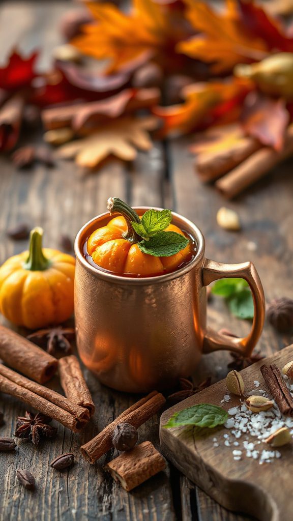 autumn infused rum cocktail autumn infused rum cocktail