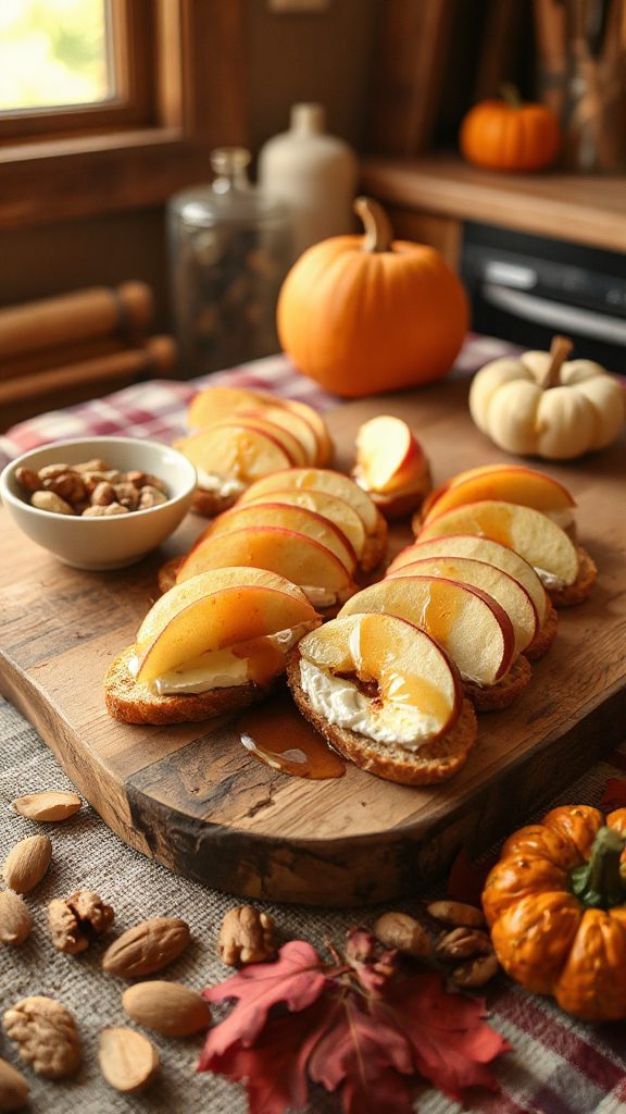 autumn inspired apple brie crostini autumn inspired apple brie crostini