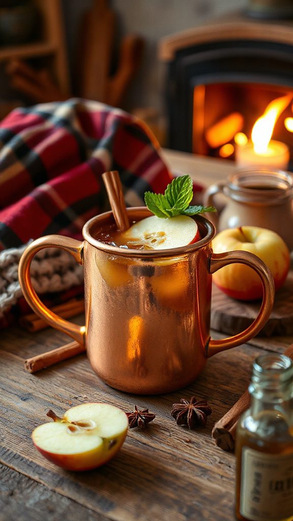 autumn inspired apple cocktail recipe