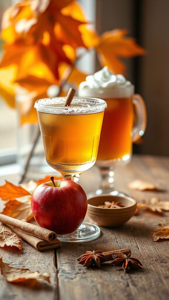 autumn inspired apple cocktail recipe