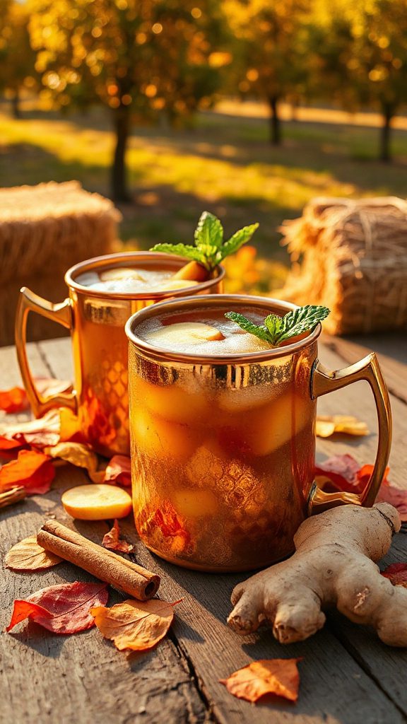autumn inspired apple ginger cocktail autumn inspired apple ginger cocktail