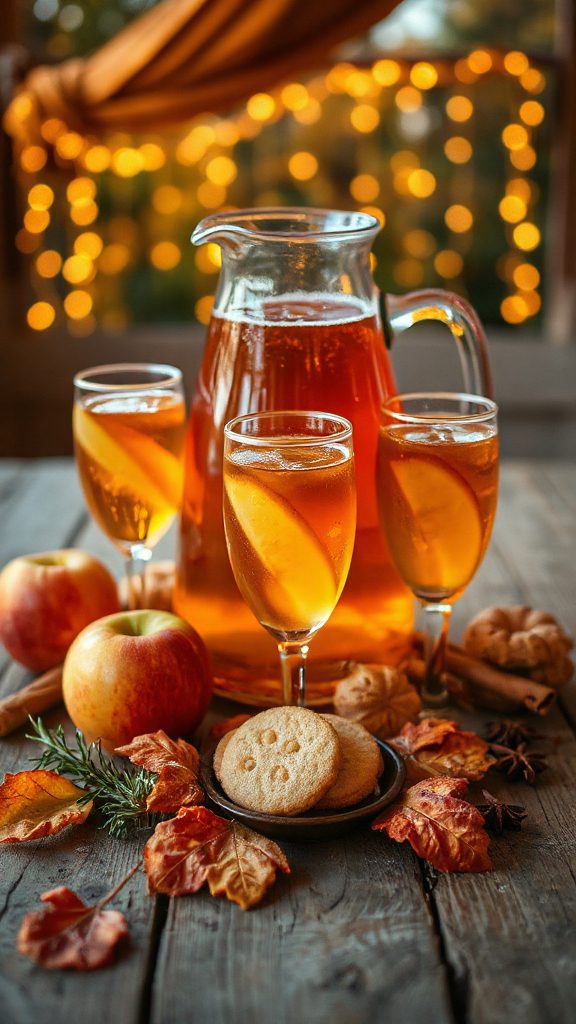 autumn inspired apple pie punch autumn inspired apple pie punch