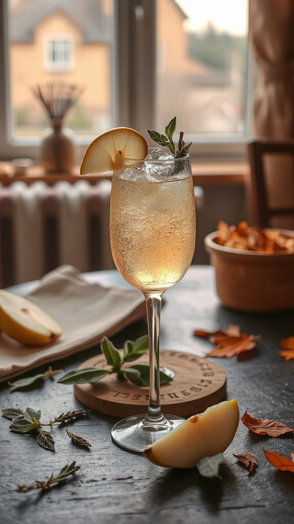 autumn inspired aquavit cocktail autumn inspired aquavit cocktail