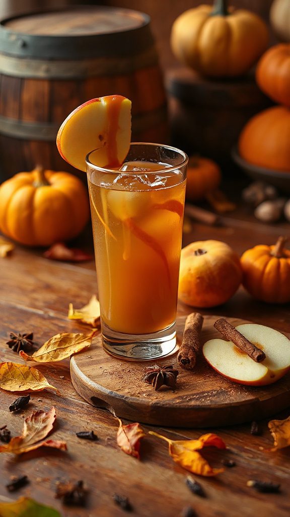 autumn inspired caramel apple cocktail autumn inspired caramel apple cocktail