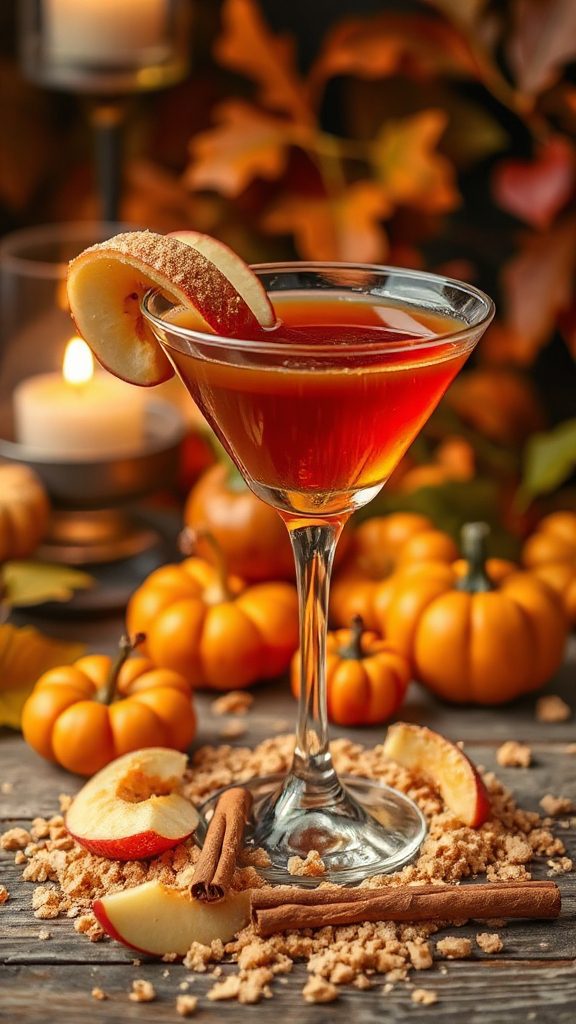 autumn inspired caramel apple martini autumn inspired caramel apple martini