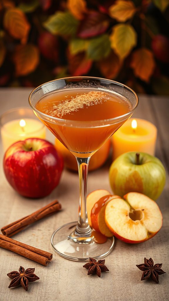 autumn inspired caramel apple martini autumn inspired caramel apple martini