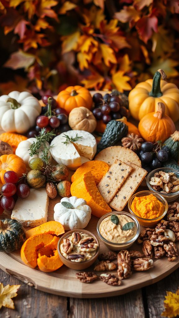 autumn inspired charcuterie board autumn inspired charcuterie board