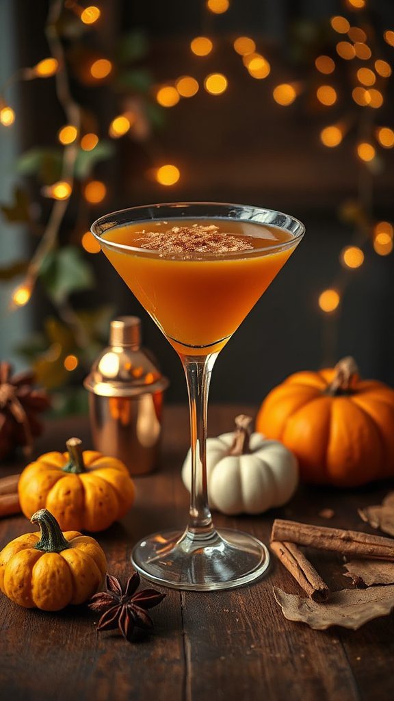 autumn inspired cognac martini recipe
