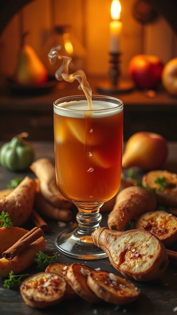 autumn inspired comforting cocktail autumn inspired comforting cocktail