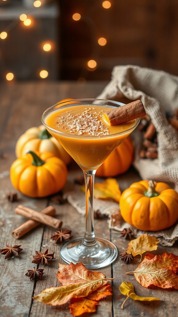 autumn inspired creamy cocktail autumn inspired creamy cocktail