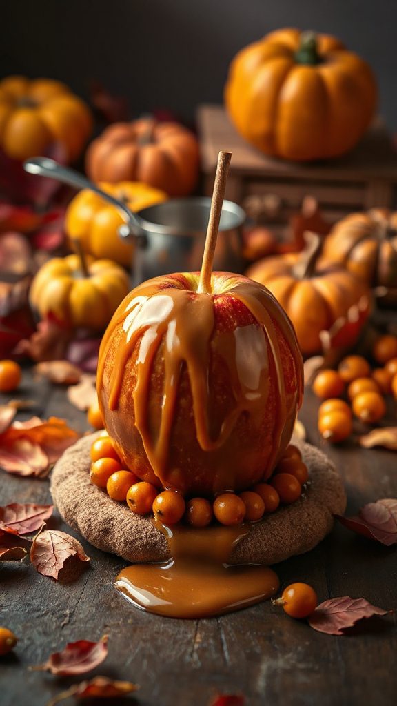 autumn inspired flavorful shot