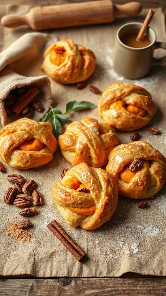 autumn inspired pastry delight
