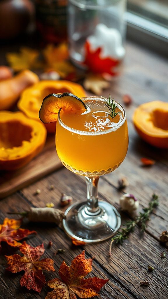 autumn inspired pisco cocktail recipe