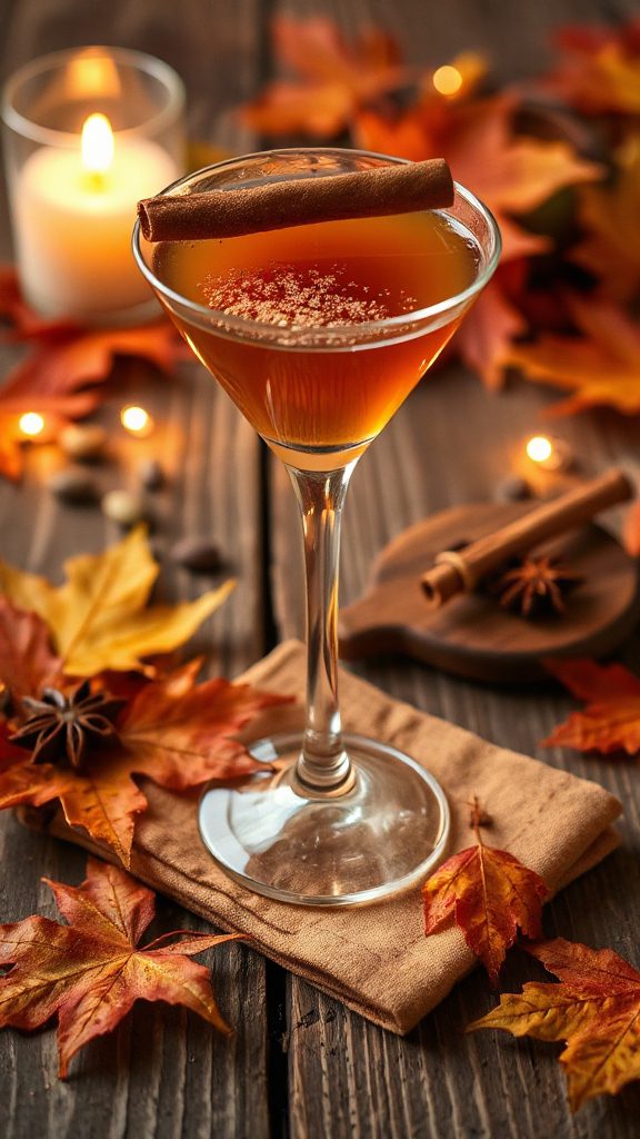 autumn inspired sherry martini autumn inspired sherry martini