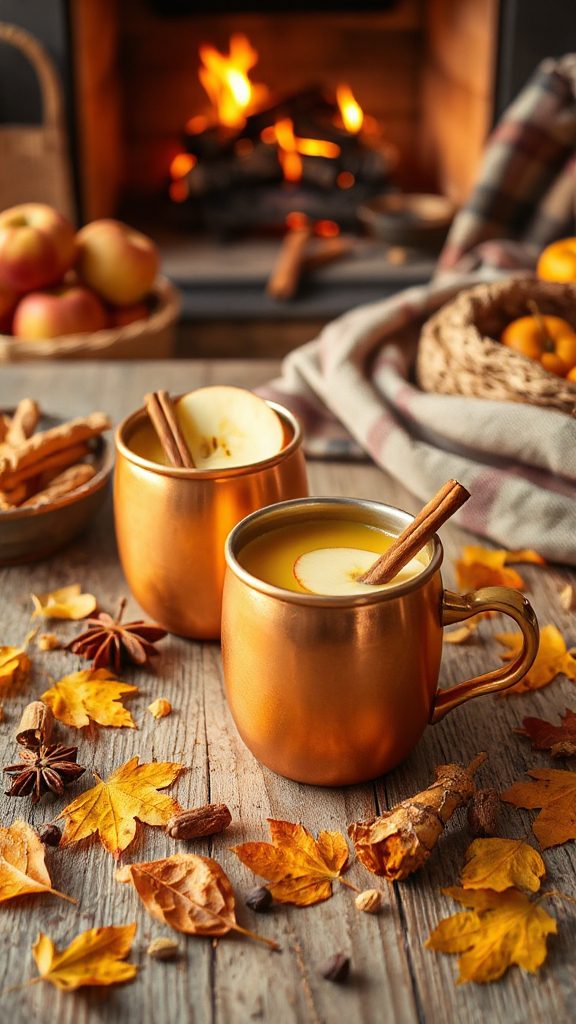 autumn inspired spiced cocktail