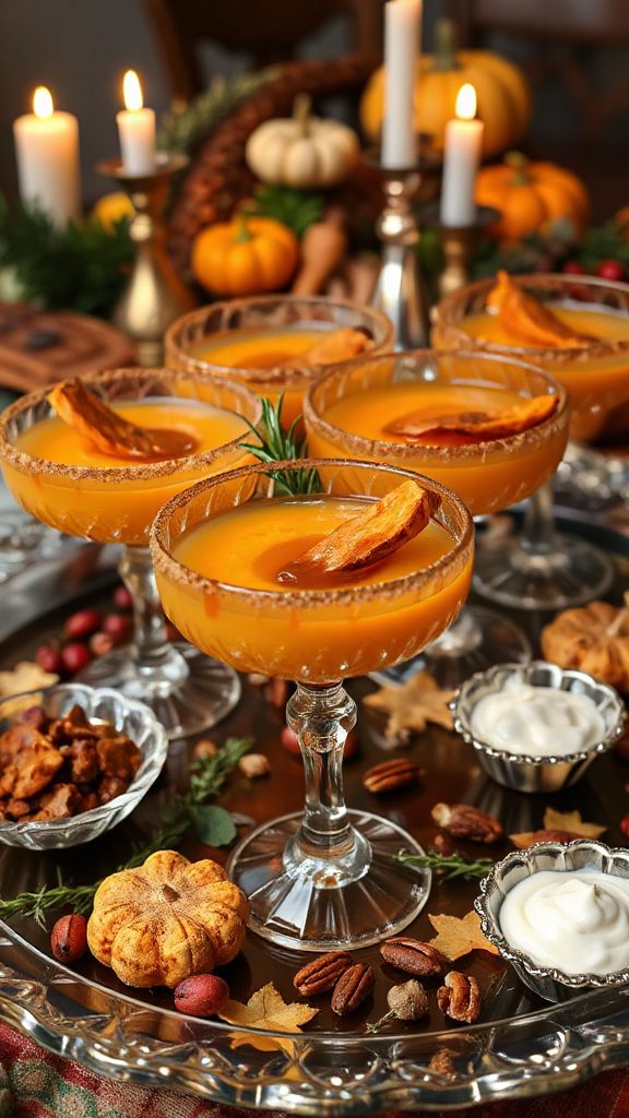 autumn inspired sweet potato cocktail