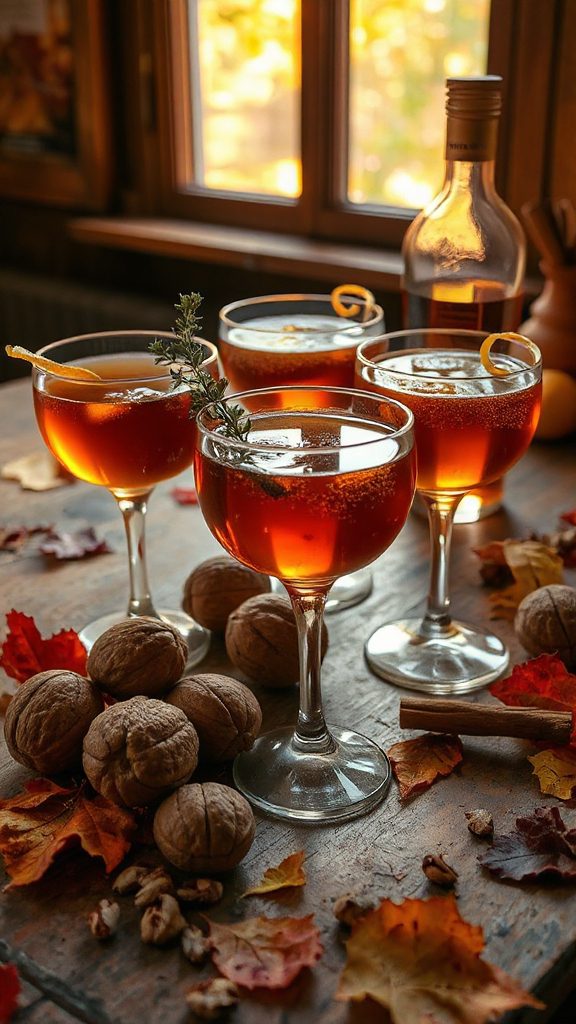 autumn inspired walnut cocktail recipe autumn inspired walnut cocktail recipe