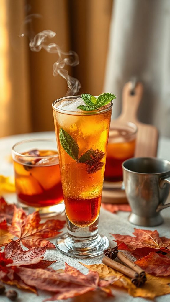 autumn inspired whiskey cocktail recipe