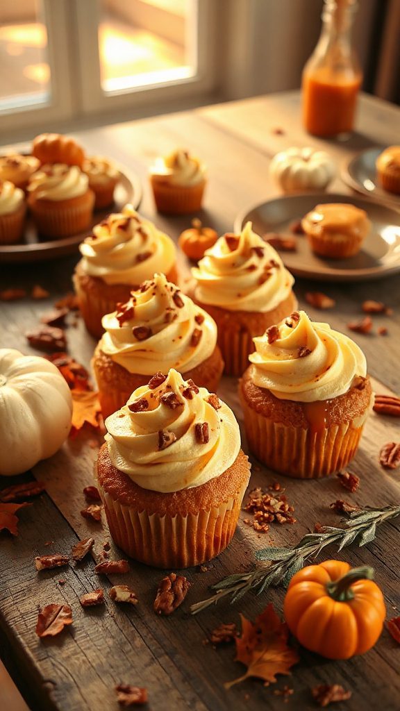 autumn pumpkin cream cheese