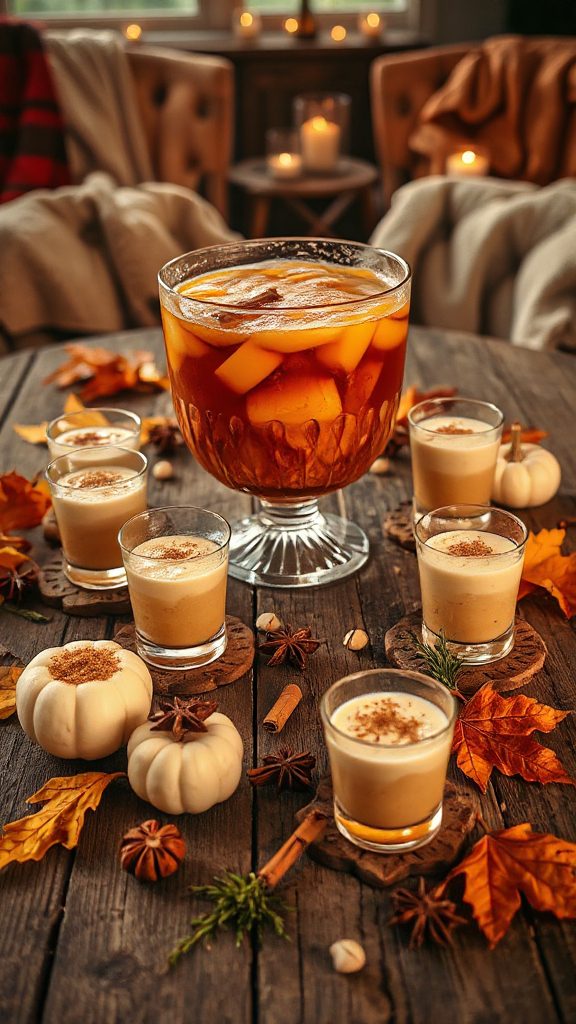 autumn pumpkin rum dessert autumn pumpkin rum dessert