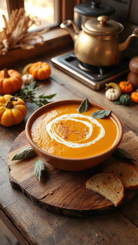 autumn pumpkin soup recipe