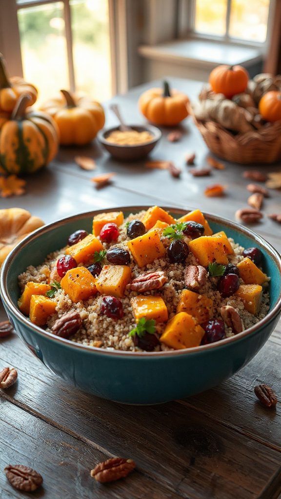 autumn quinoa salad recipe