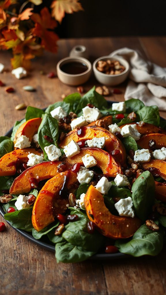 autumn roasted pumpkin salad autumn roasted pumpkin salad