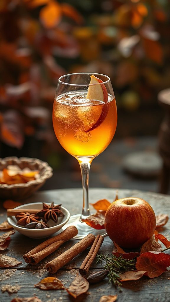 autumn spiced cocktail delight