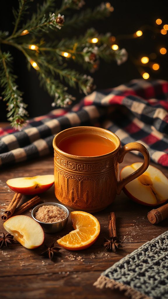 autumn spiced rum beverage