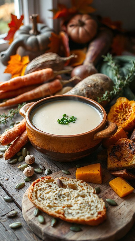 autumn vegetable potato soup
