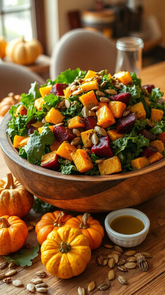 autumn vegetable salad recipe