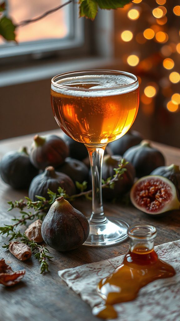 autumn whiskey cocktail delight