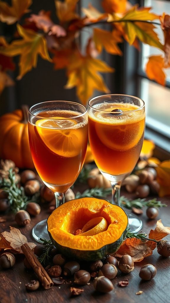 autumnal acorn squash punch