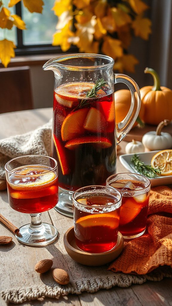 autumnal grappa sangria delight