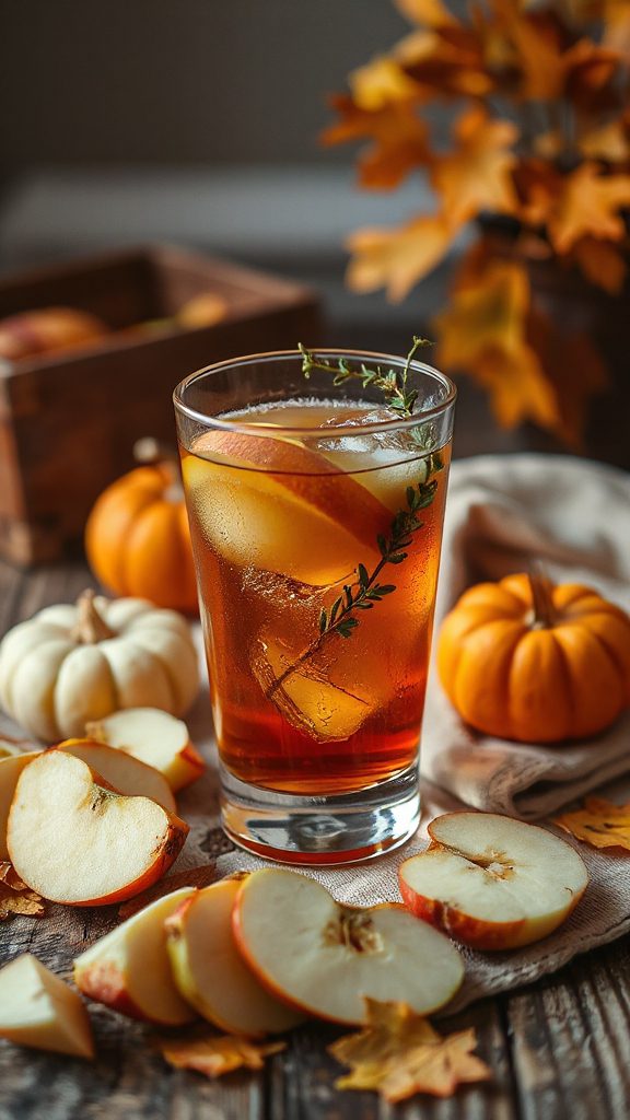 autumnal twist on negroni