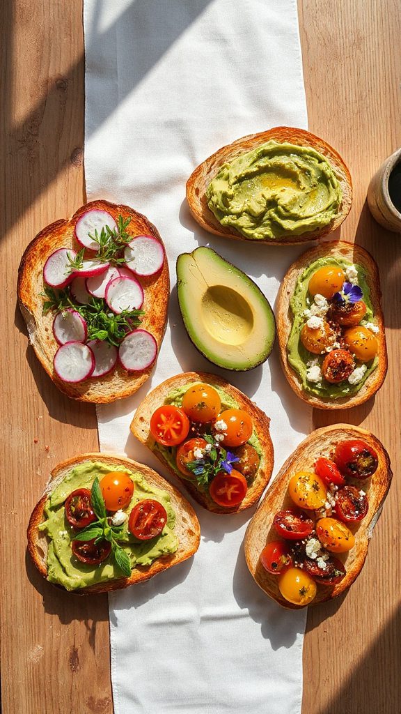 avocado microgreens toast recipe