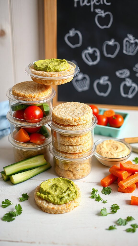 avocado rice cake snack avocado rice cake snack