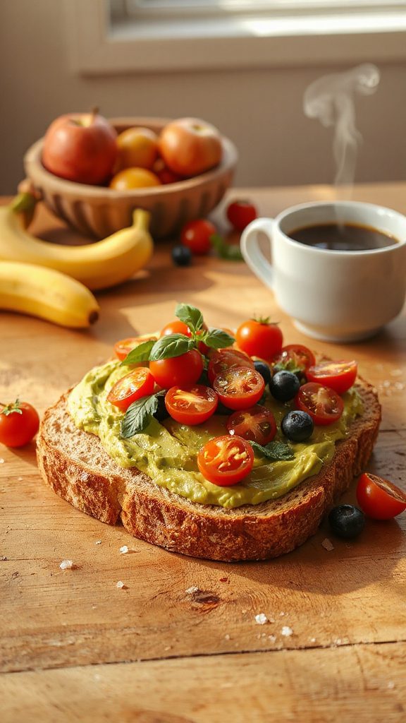 avocado toast breakfast delight