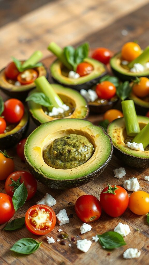 avocado tomato appetizer cups