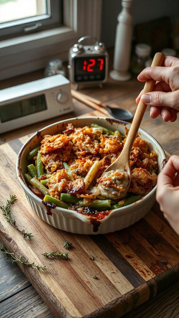 avoid overcooking green beans