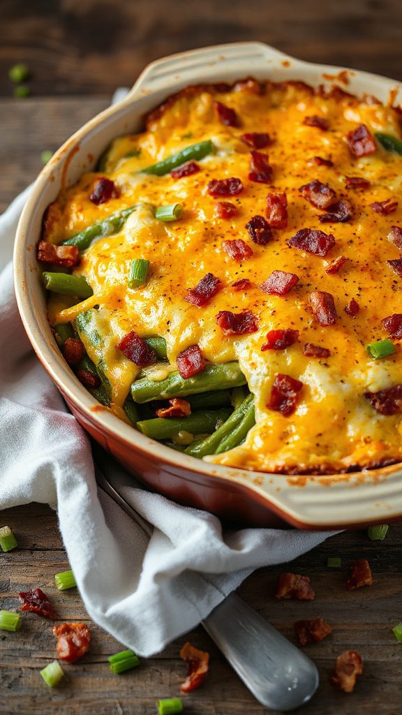 bacon and green beans casserole