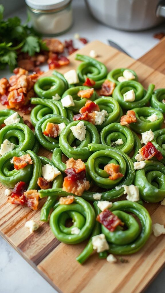 bacon boursin vegetable casserole