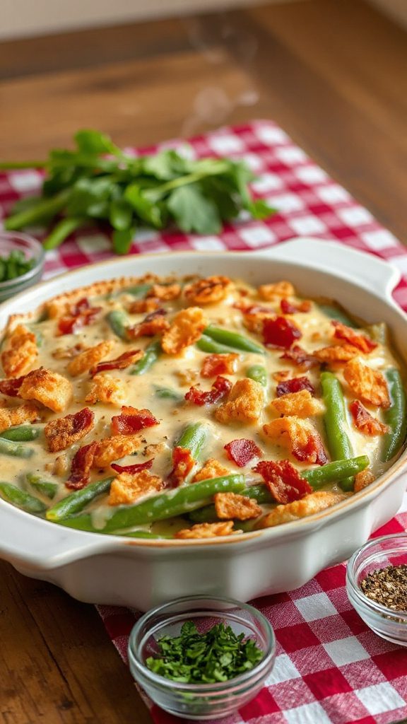 bacon green bean casserole recipe