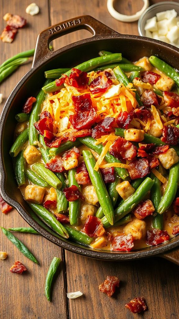 bacon green bean casserole recipe