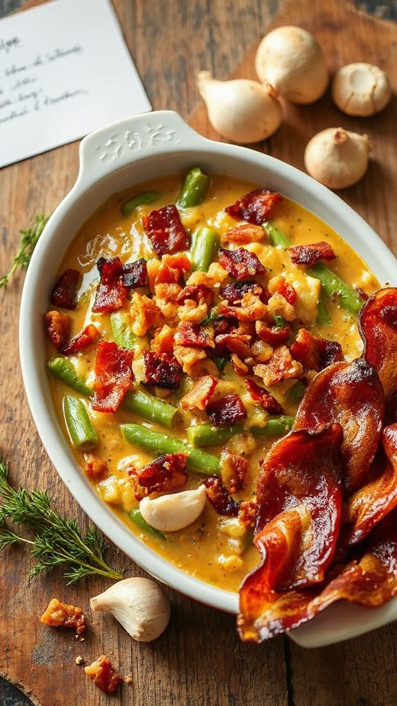 bacon green bean casserole
