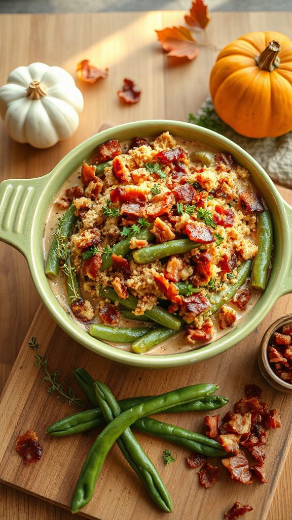 bacon infused gluten free casserole