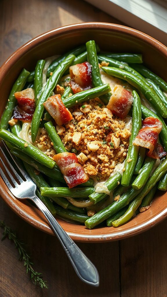 bacon swiss green bean recipe
