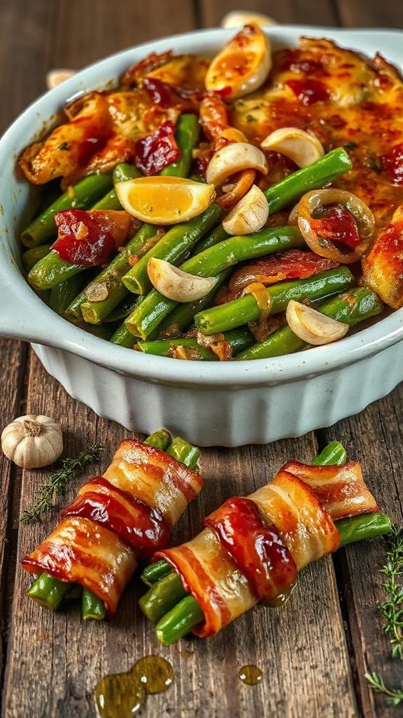 bacon wrapped green beans recipe
